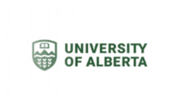 University of Alberta logo: green crest with text "University of Alberta".