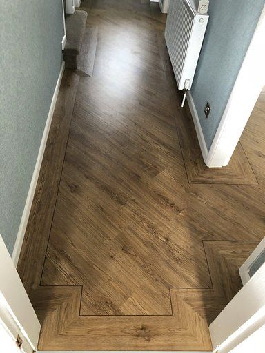 Luxury vinyl flooring