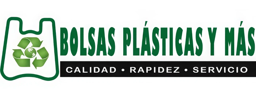 Logo: Green outline of a plastic bag with recycle symbol inside. Text reads