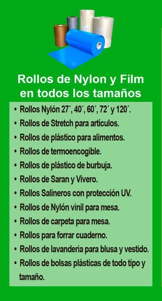 A green poster with the words contamos con un amplio catalogo de productos at the top