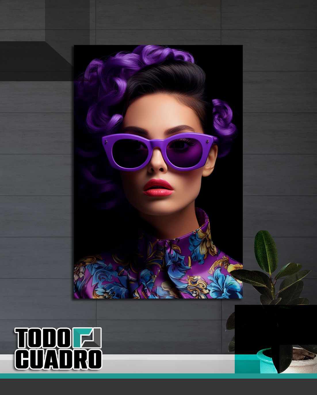 MODA LENTES VIOLETA