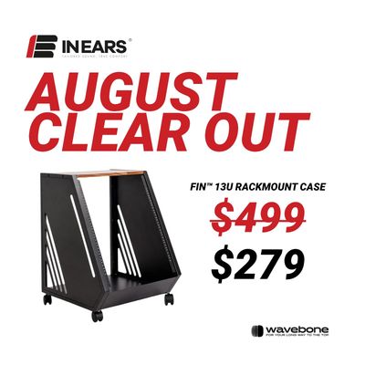 August Clear Out - FIN 13U Rackmount Case