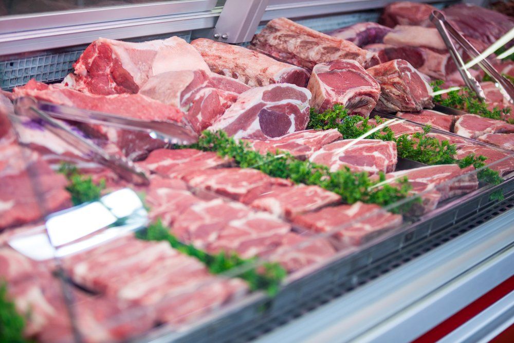 Meat Display at the Supermarket Deli — Byron Bay Pork & Meats Butchery in Mullumbimby, NSW