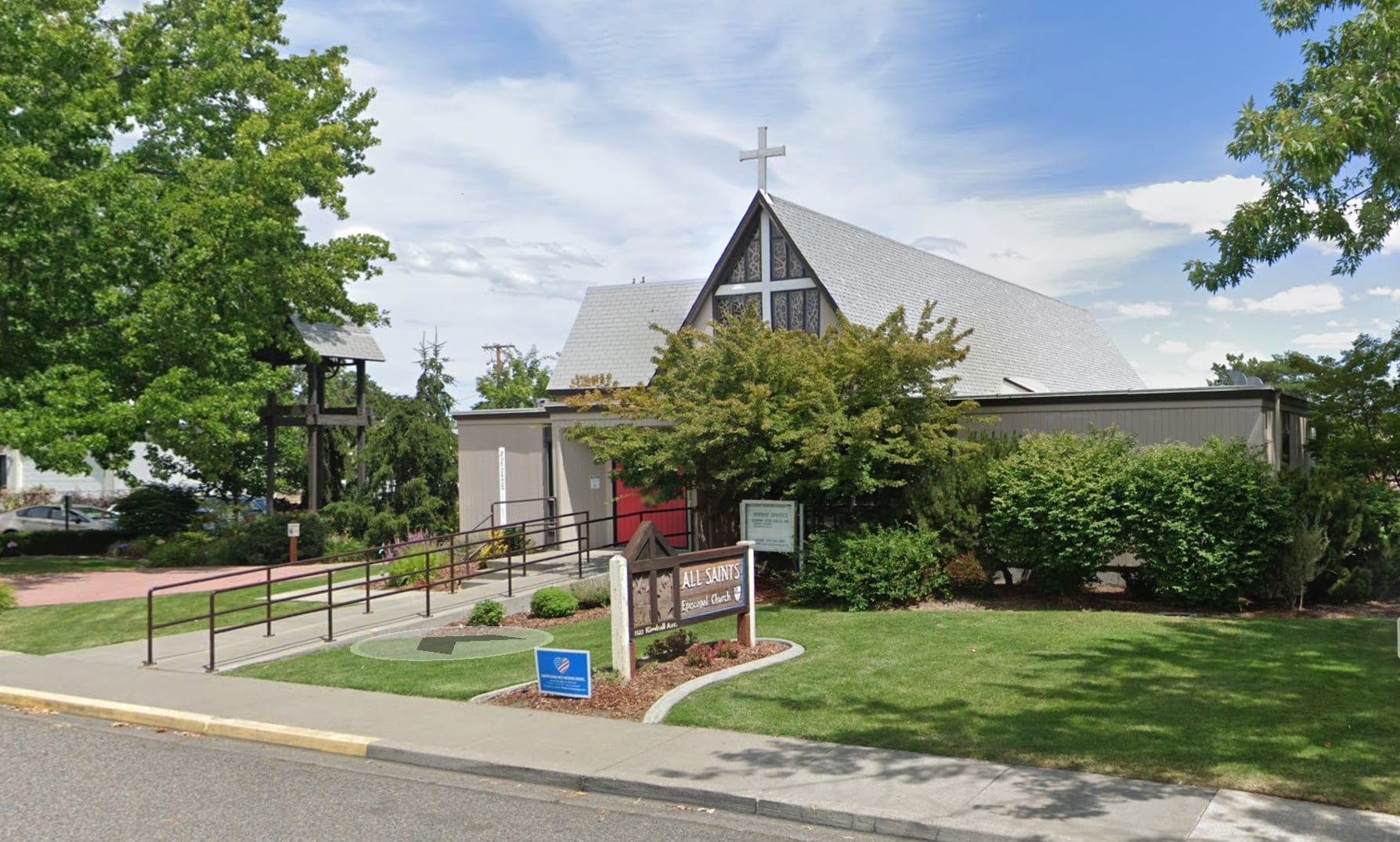 Outside view of All Saints'