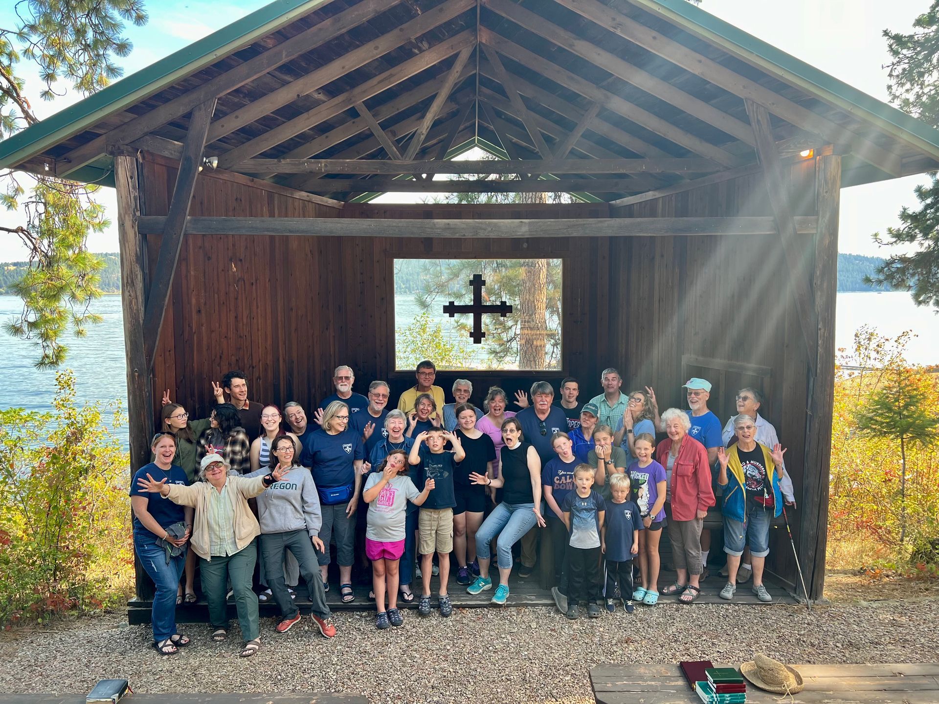 Worship at Camp Cross