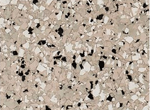 Adobe Flake Polyaspartic Garage Floor Coating