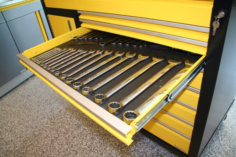 Garage Cabinet Tool Drawers