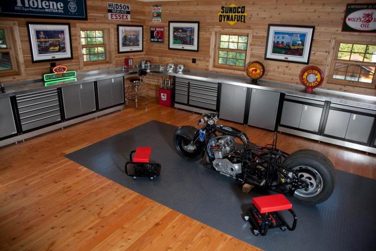 Granite Metal Garage Cabinet Installation