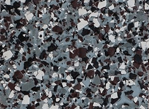 Grapevine Flake Polyaspartic Garage Floor Coating