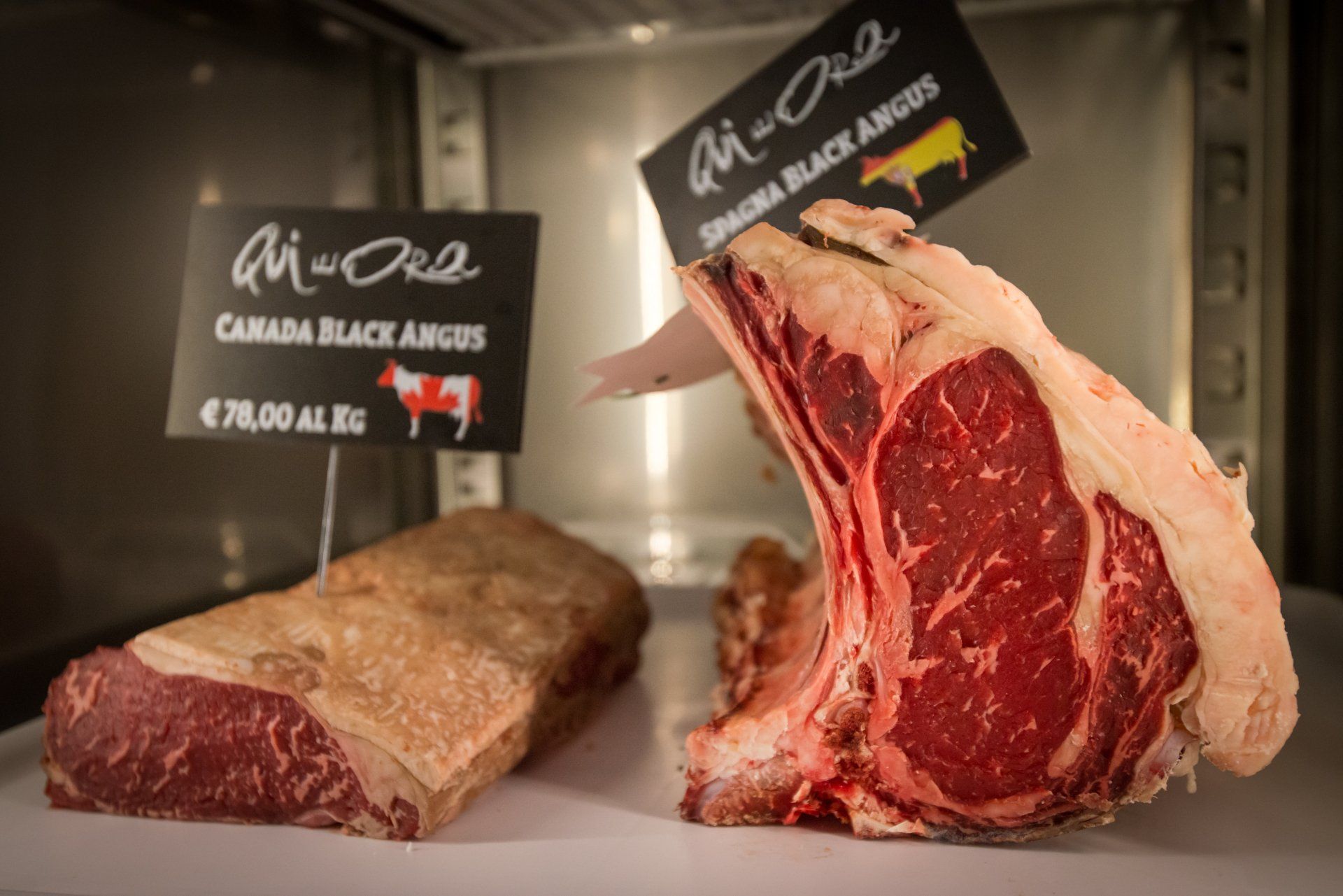 tagli di carni Spagna black angus