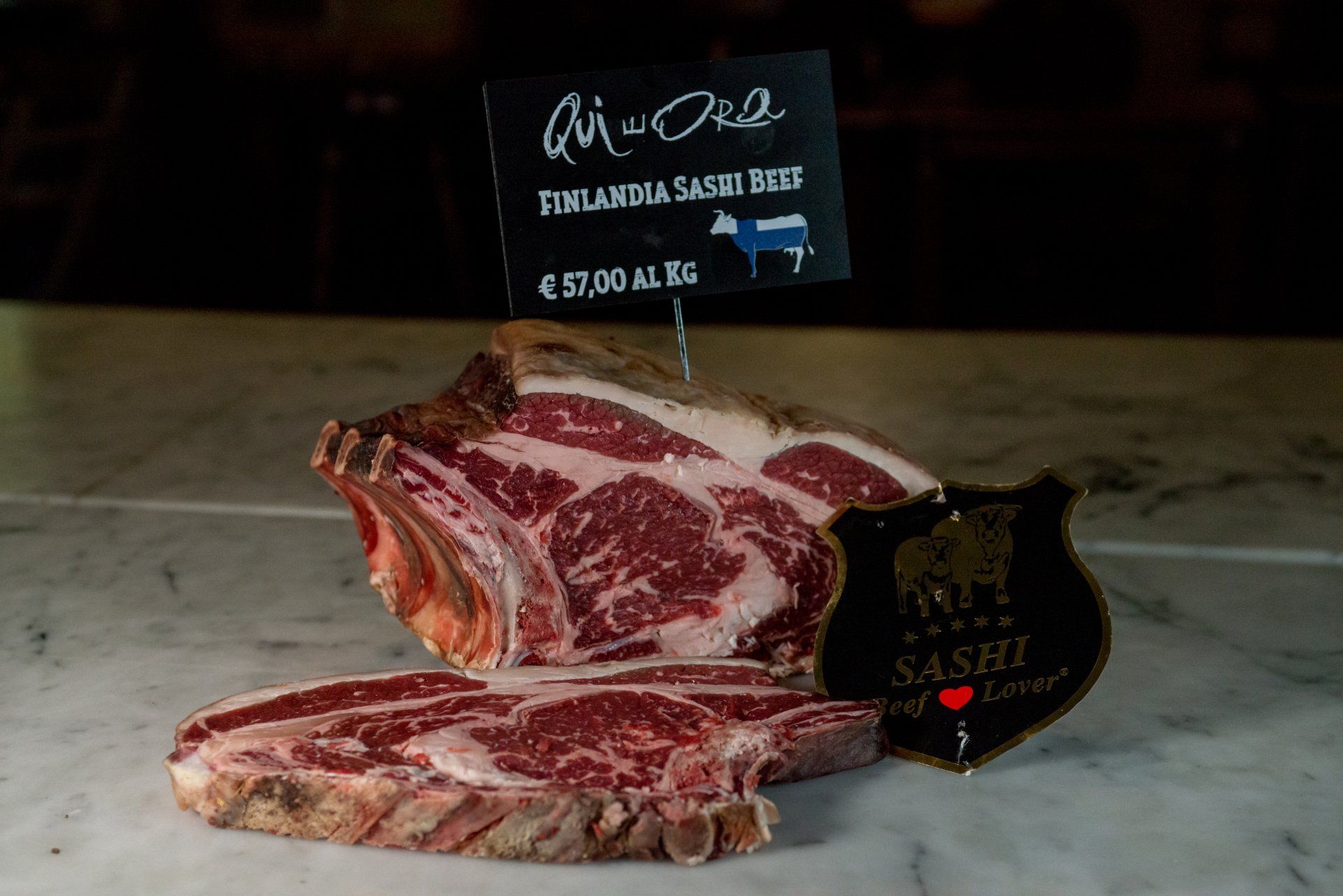 taglio di carne Finlandia Sashi beef