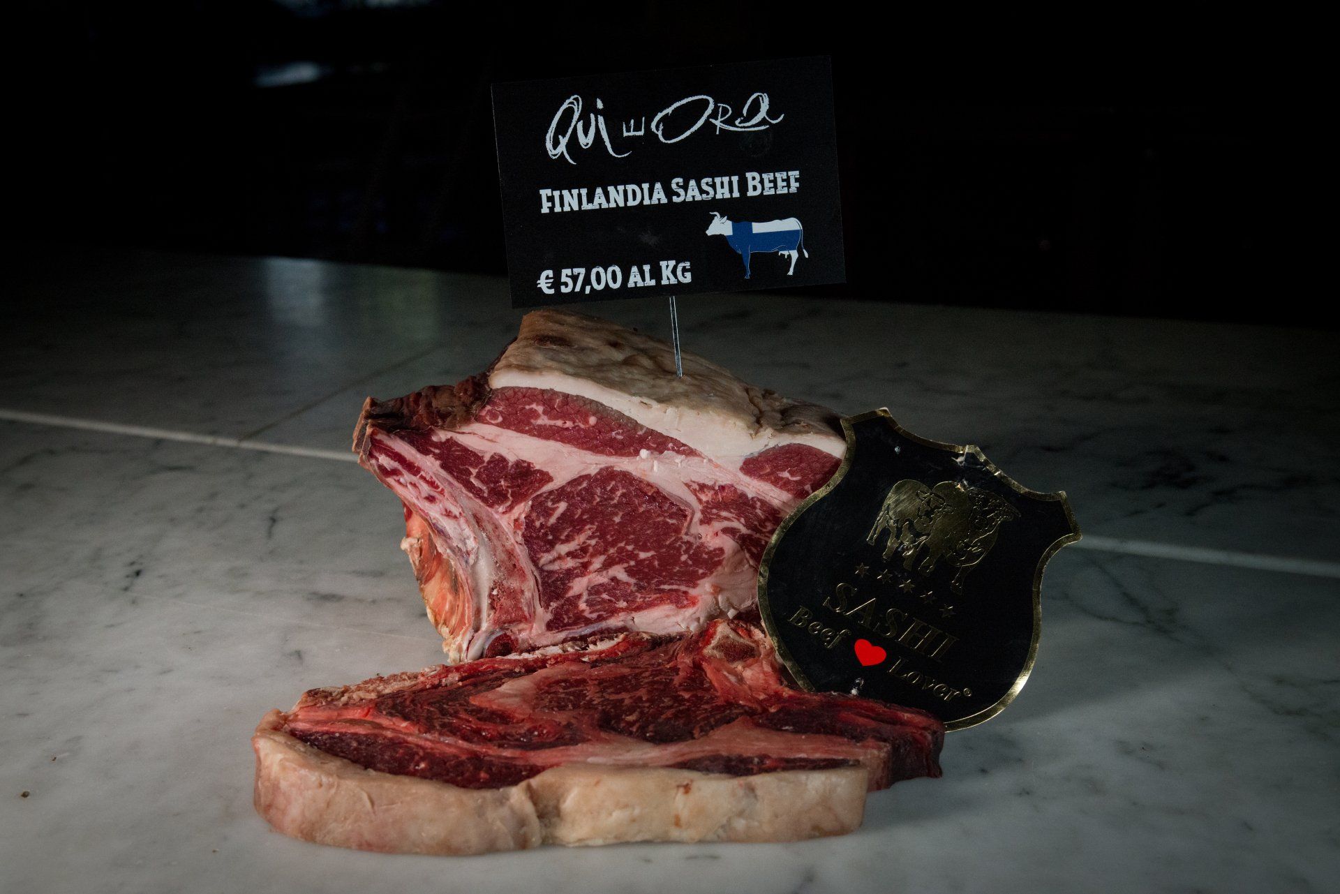 Finlandia sashi beef