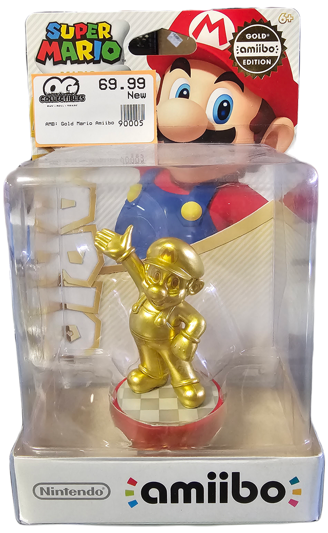 gold luigi amiibo