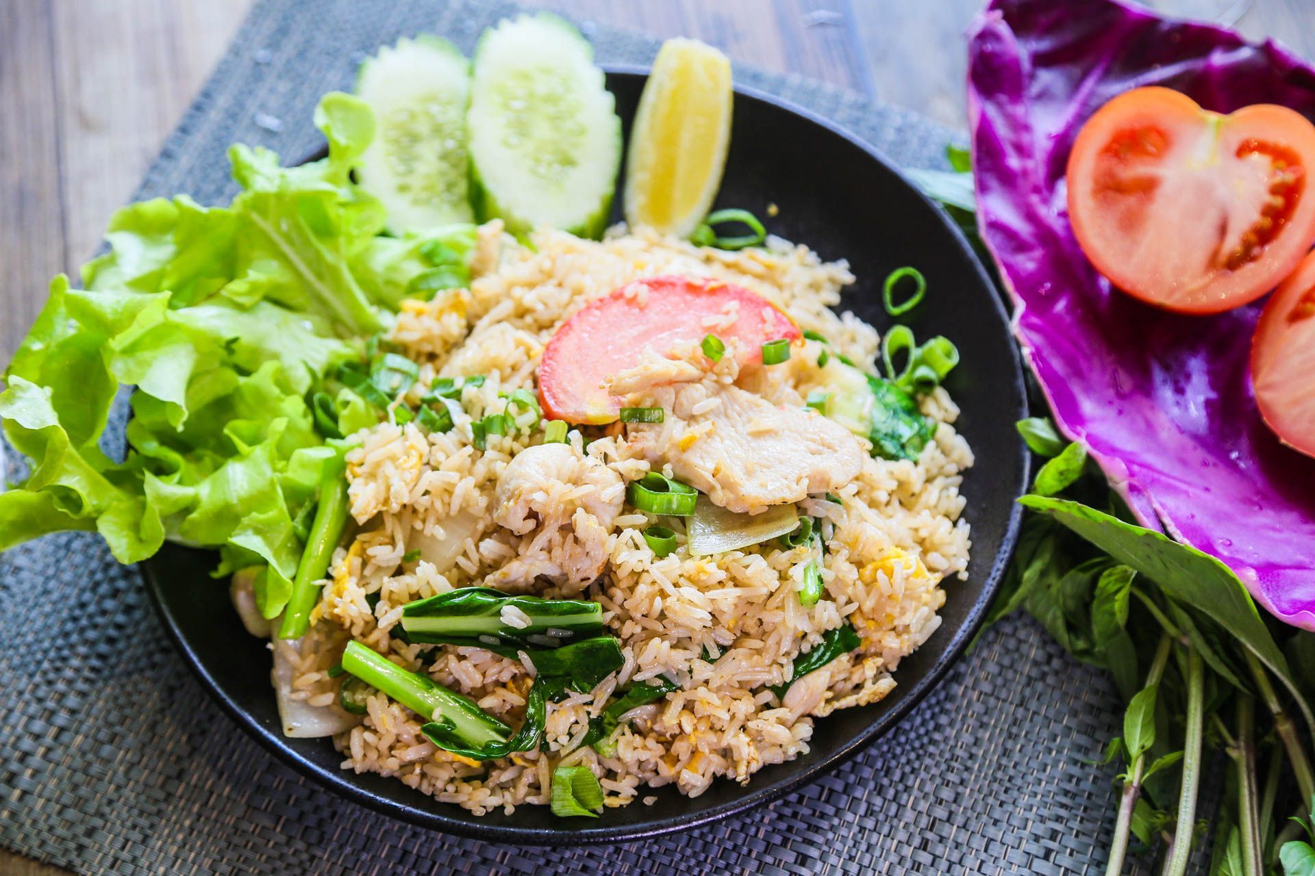 Fried Rice is a popular Thai food from Thai On Wok in Glebe