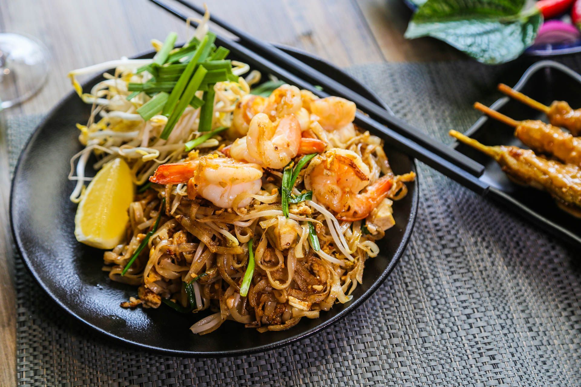 Pad Thai is a popular Thai food from Thai On Wok in Glebe