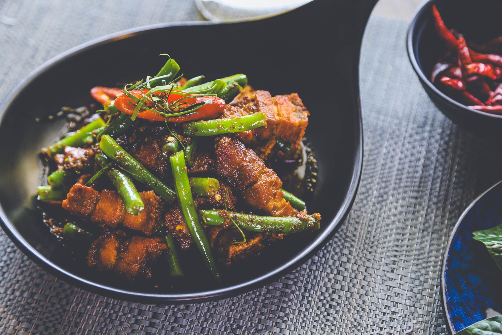 Crispy Pork Prik King is a recommended Thai food from Thai On Wok in Glebe