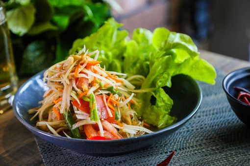 Som Tum is a recommended Thai food from Thai On Wok in Glebe