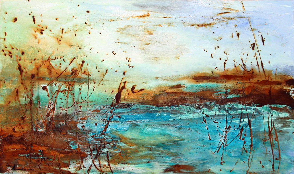 Gemälde der Mönchengladbacher Künstlerin Oxana Aleksandrow.