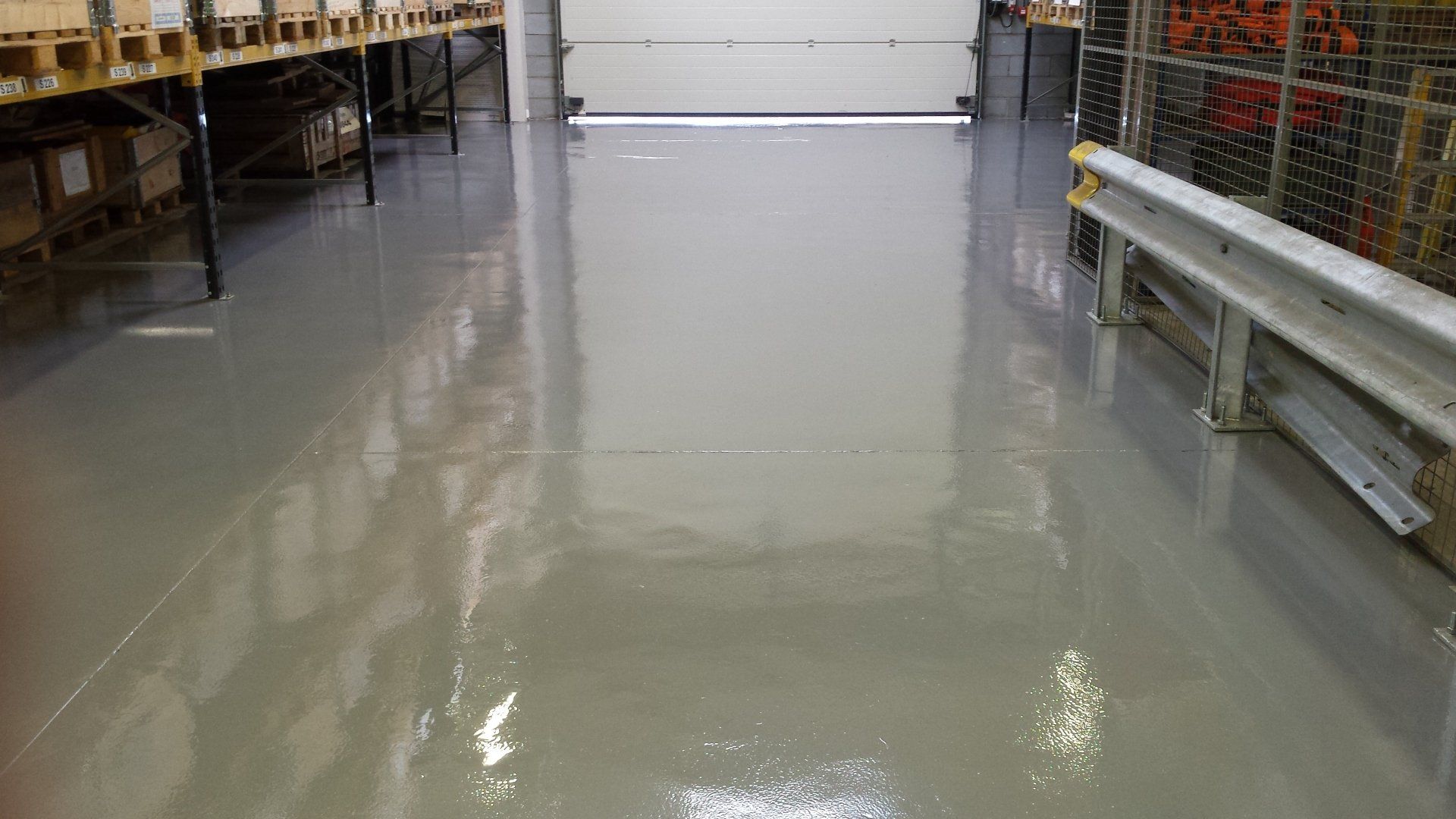 Warehouse floor area