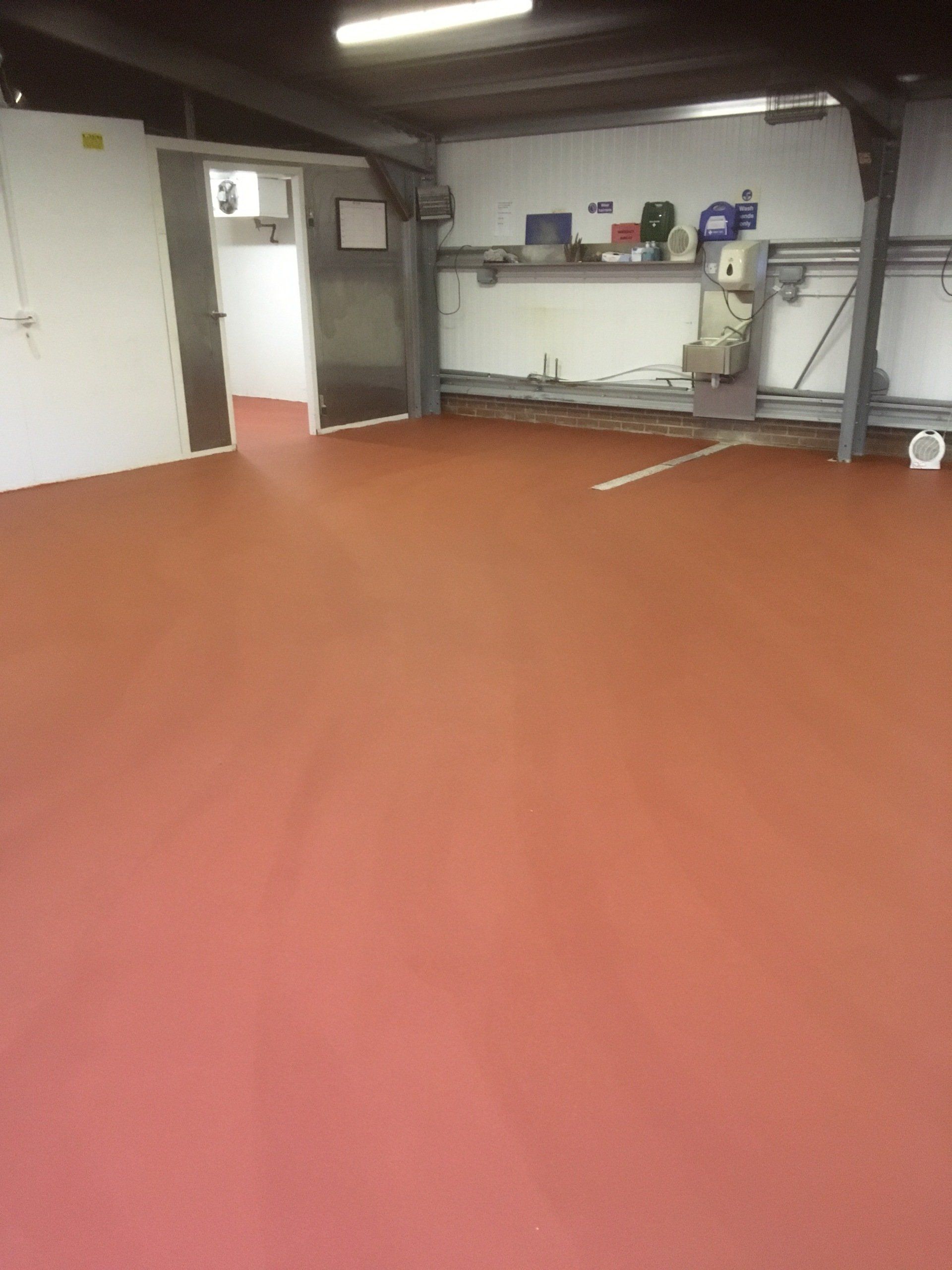 polyurethane screed.