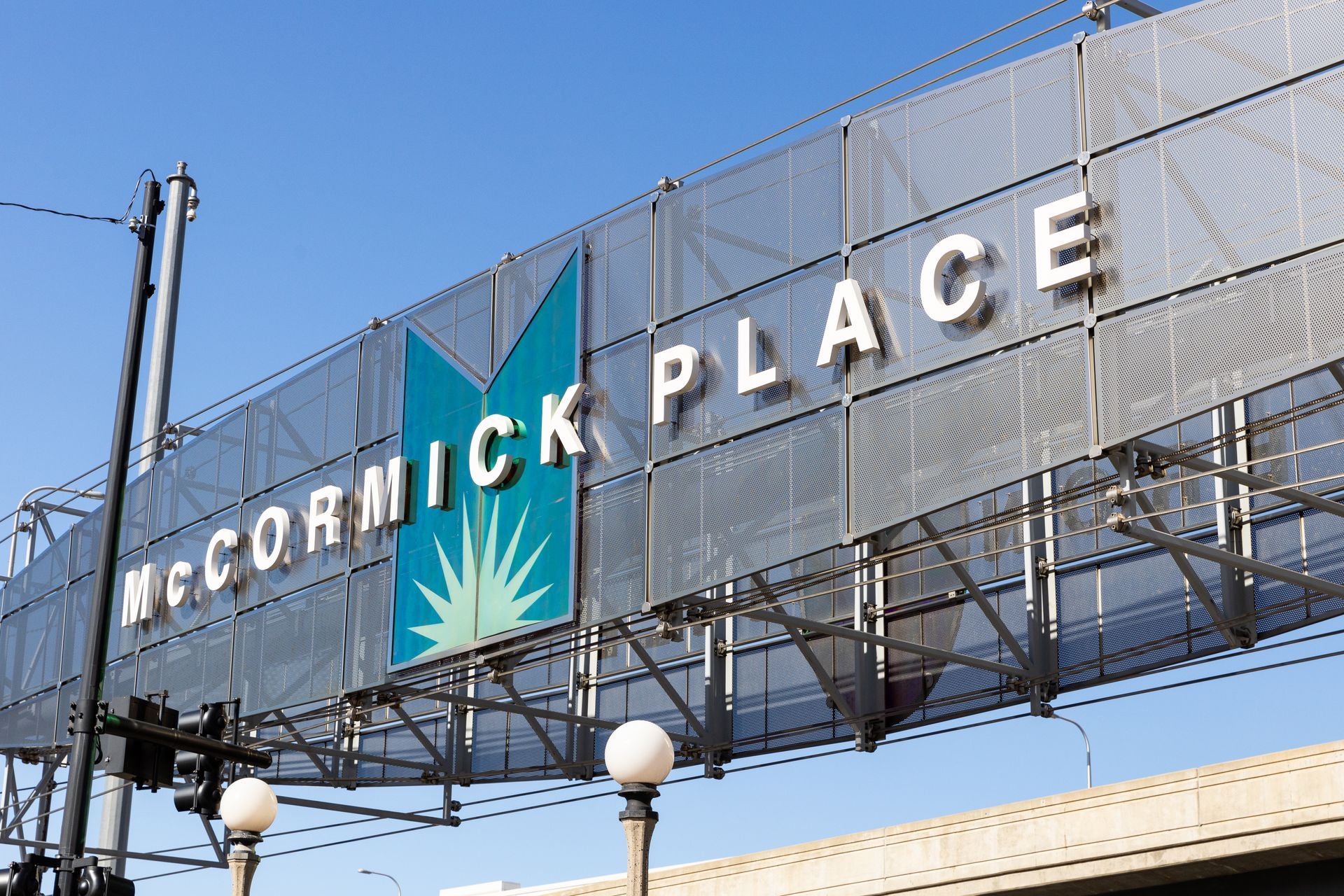 McCormick Place Convention Center is the largest convention center in North America with 2.6 million square foot of exhibit space