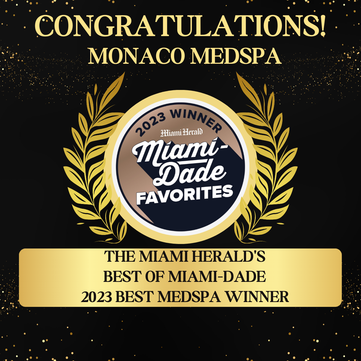 Vote for Monaco MedSpa as the BEST spa in Miami, FL>