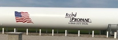 Truck Containing Natural Gas Tanks — Ashland, IL — Illini Propane
