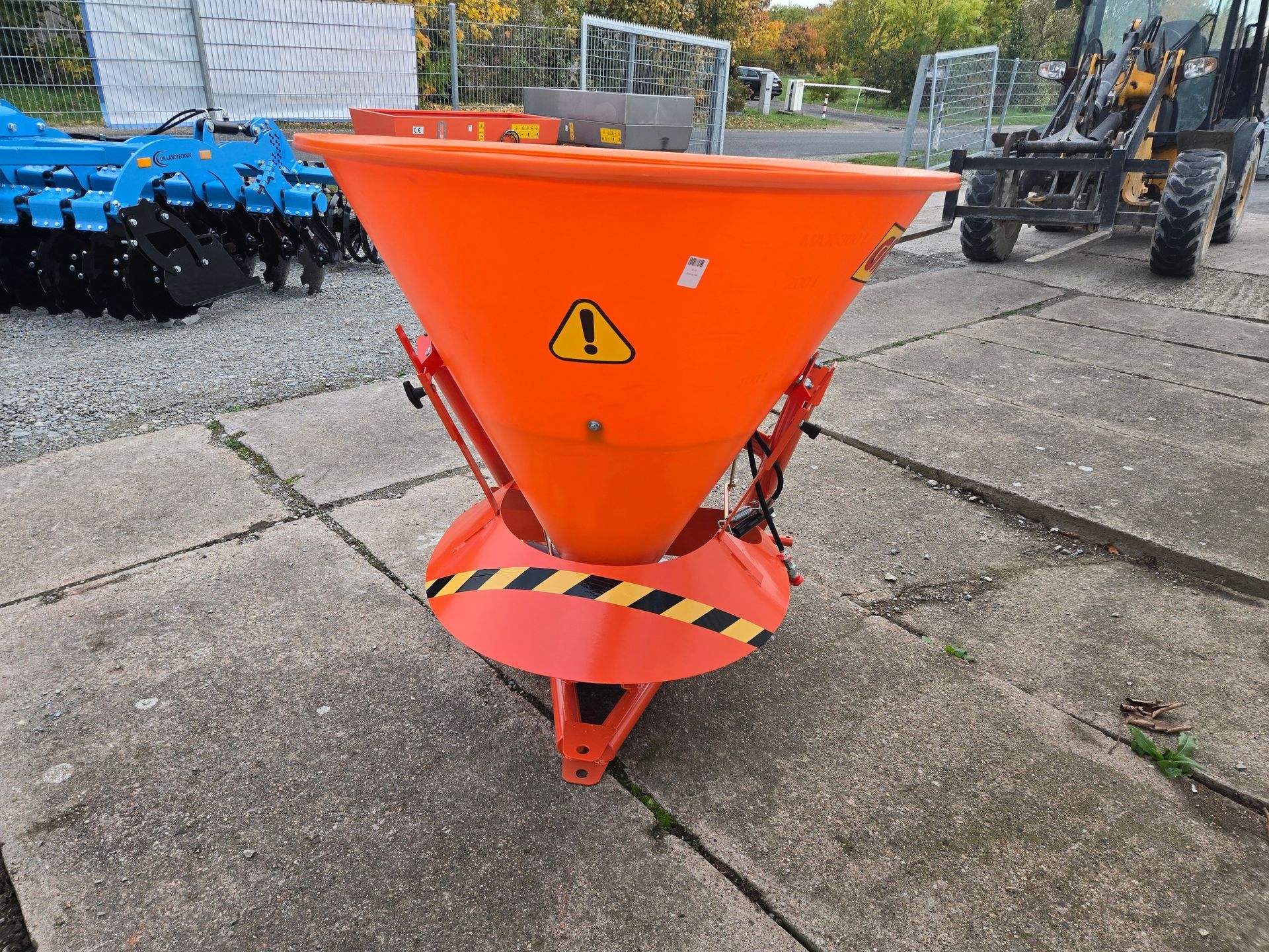 Kopieer Kopieer Zoutstrooier zandstrooier grit 500 liter Cat I/II met hydrauliek Boven
