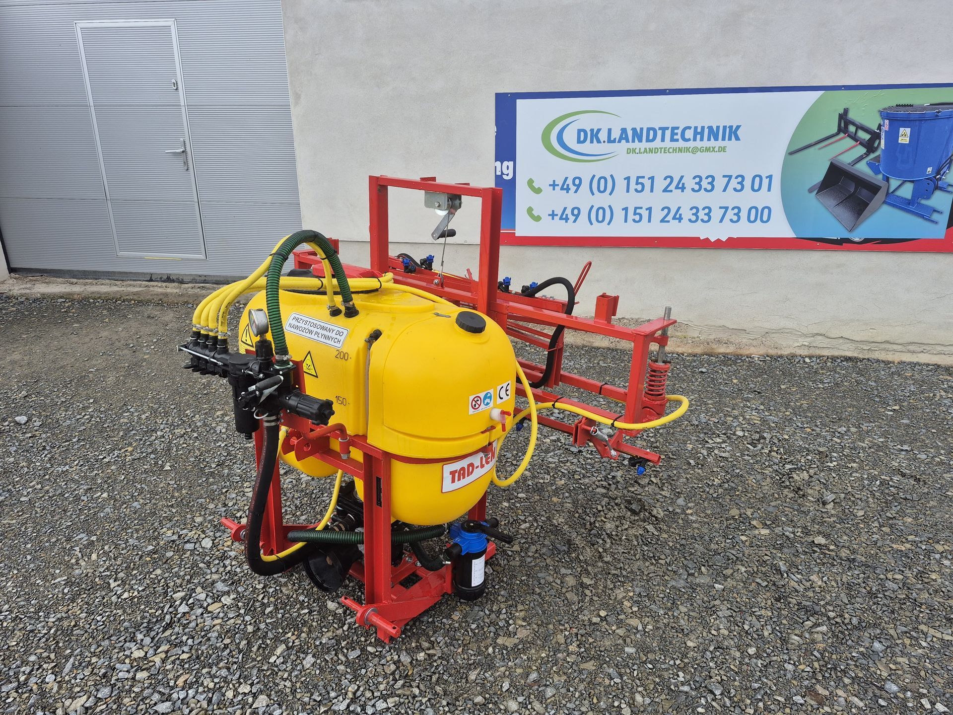 Opryskiwacz polowy Tad-Len 200 l