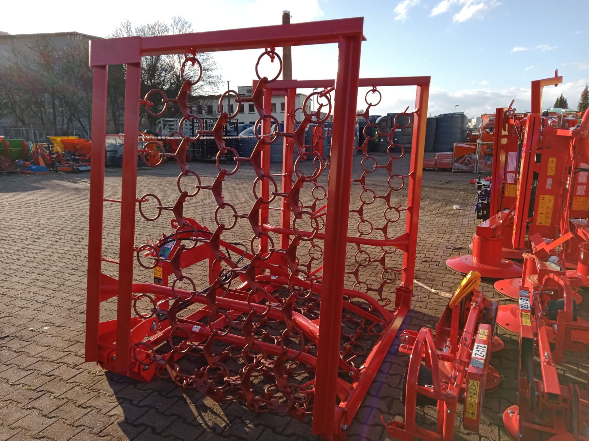 Brona łąkowa hydrauliczna 6m