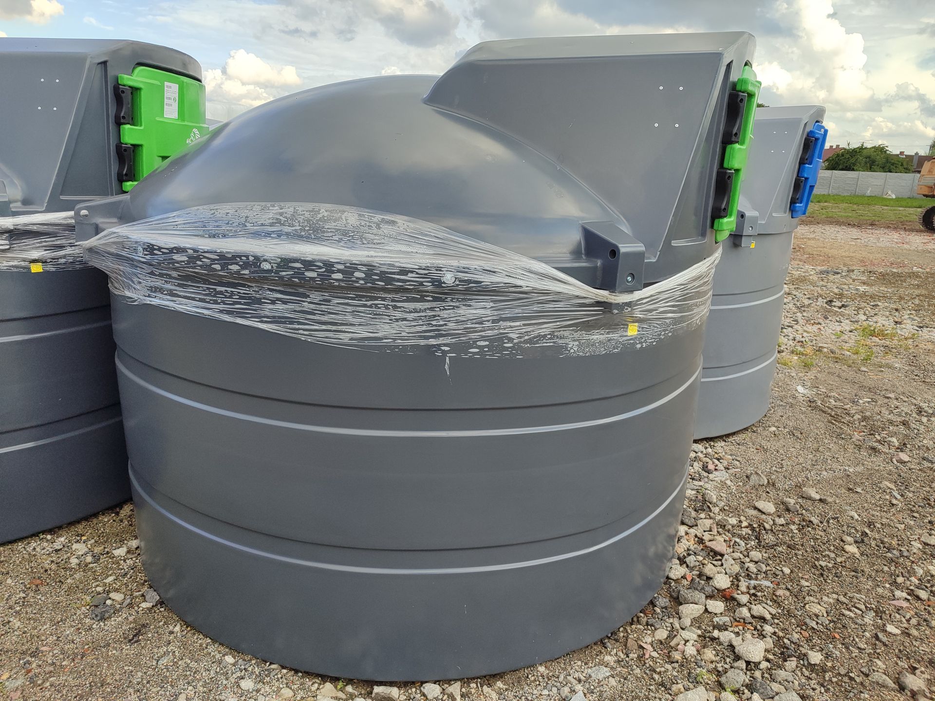 Kopie van een 5000 L dieseltank met pomp, Kingspan