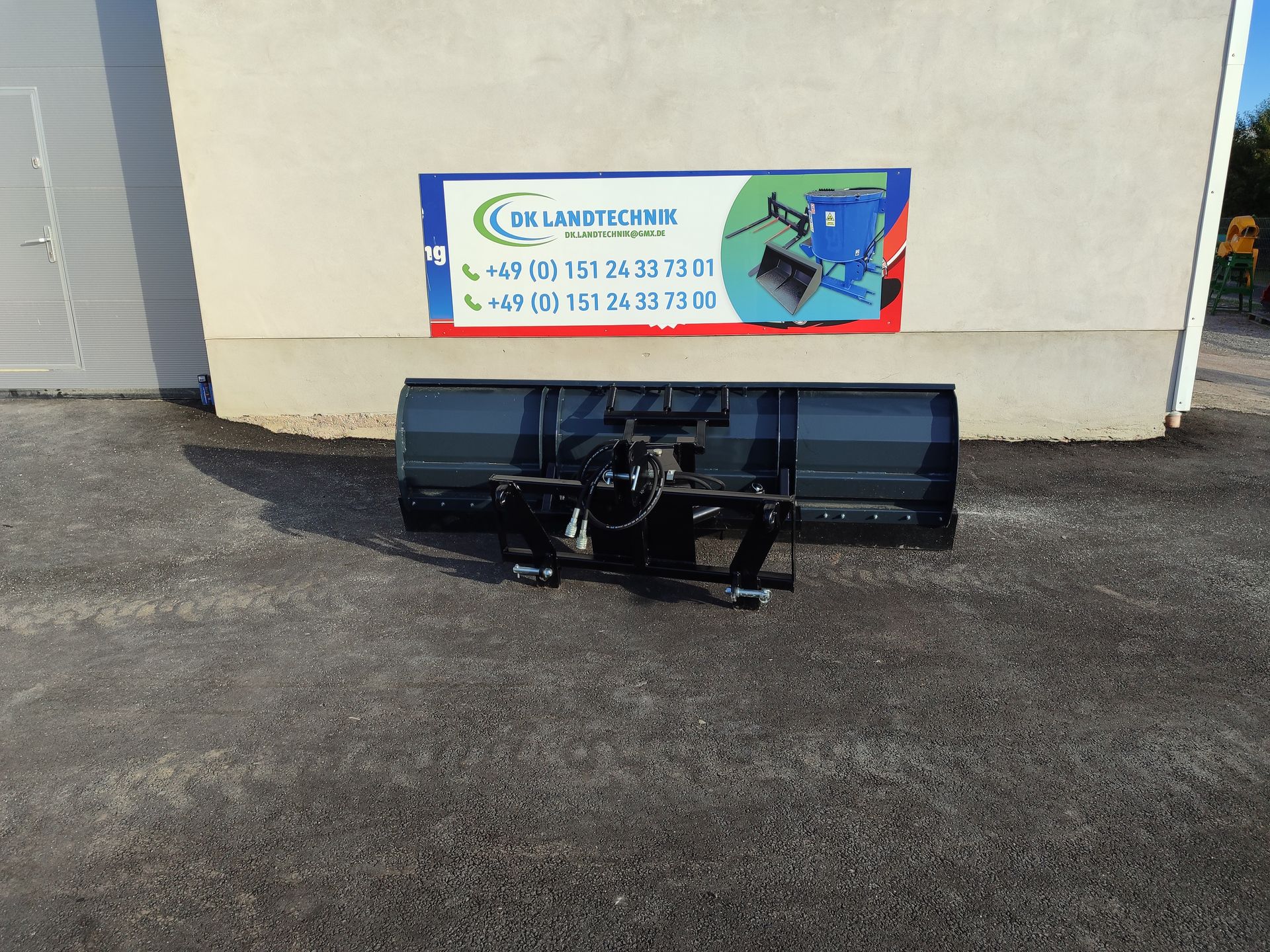 Kopieer sneeuwschuiver 150cm handmatig verstelbare Euro-opname en 3-punts met schokabsorptie