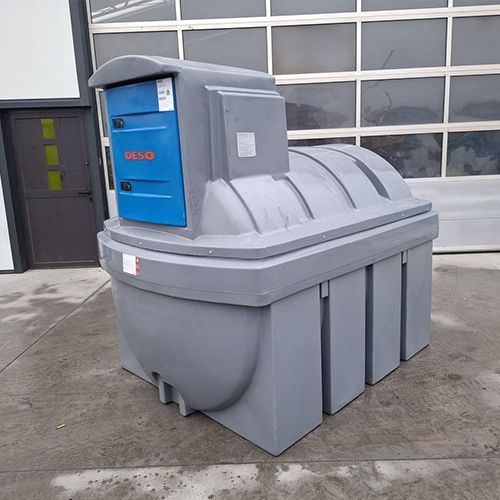 Stacja benzynowa Hoftank Tankanlage Zbiornik na olej napędowy 2500L DESO Stacja paliw na olej napędowy