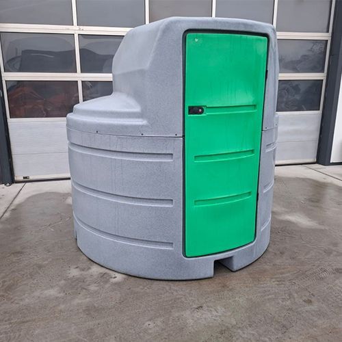 Stacja benzynowa Hoftank Tankanlage Zbiornik na olej napędowy 2500L Stacja paliw na olej napędowy