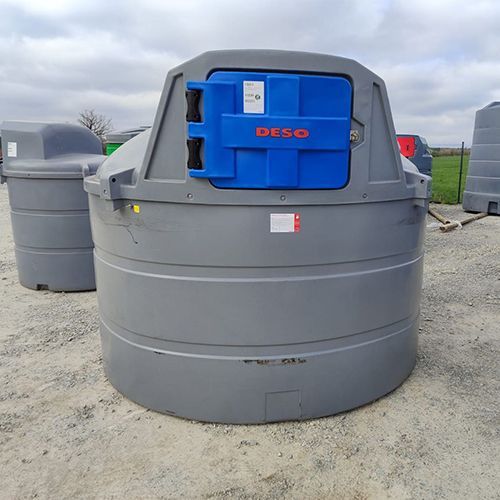 Stacja tankowania oleju napędowego 5000 l z dystrybutorem DESO
