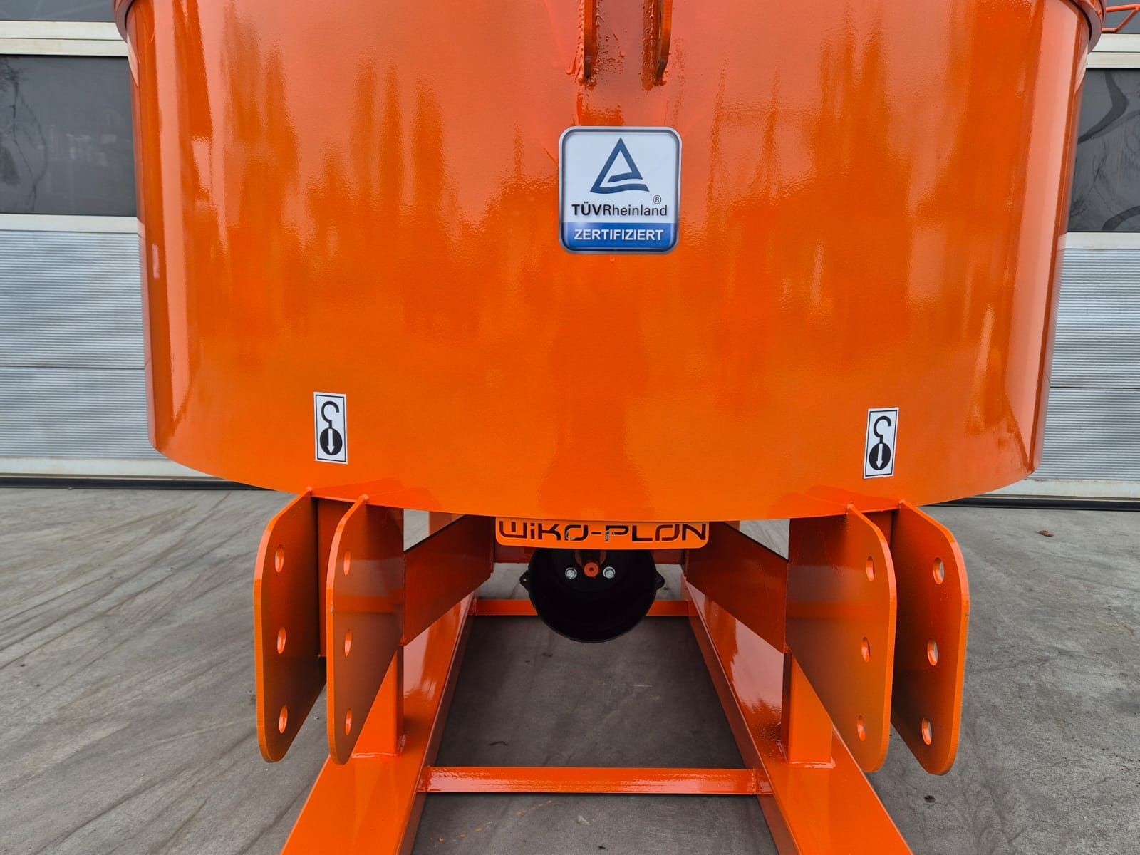 Betoniarka napędzana WOM-em, 1000L, mieszalnik wymuszony - przetestowany przez TÜV