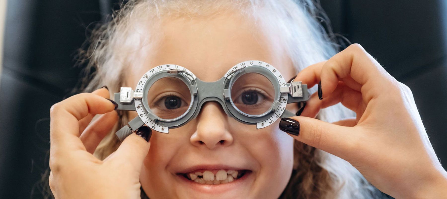 analisi della vista bambina