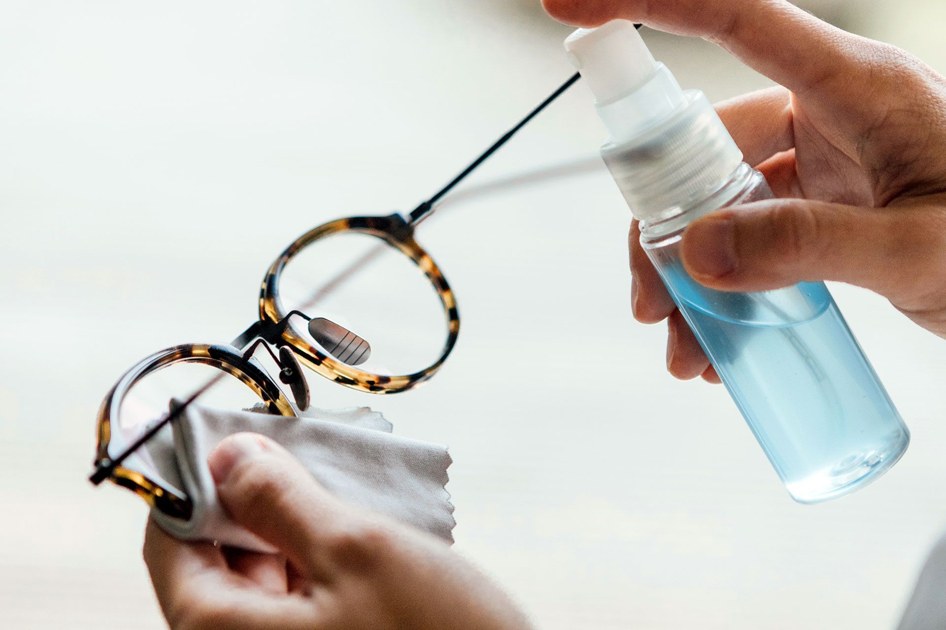 manutenzione degli occhiali