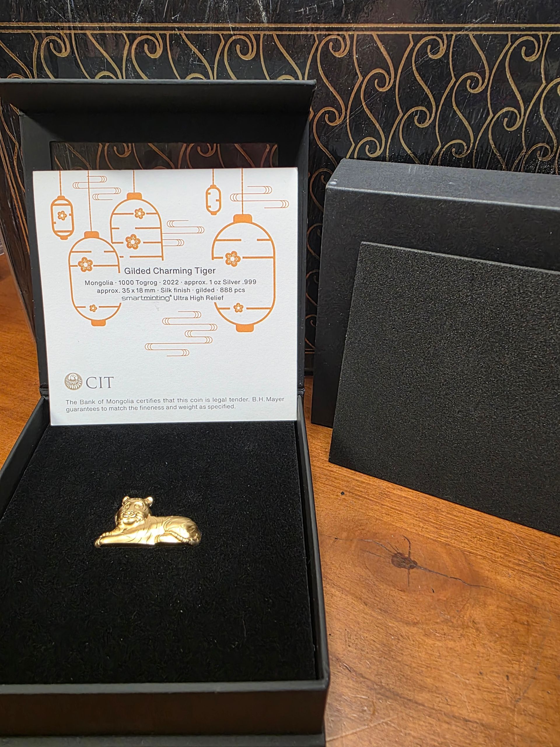 2022 Guiled Charming Tiger 1 oz