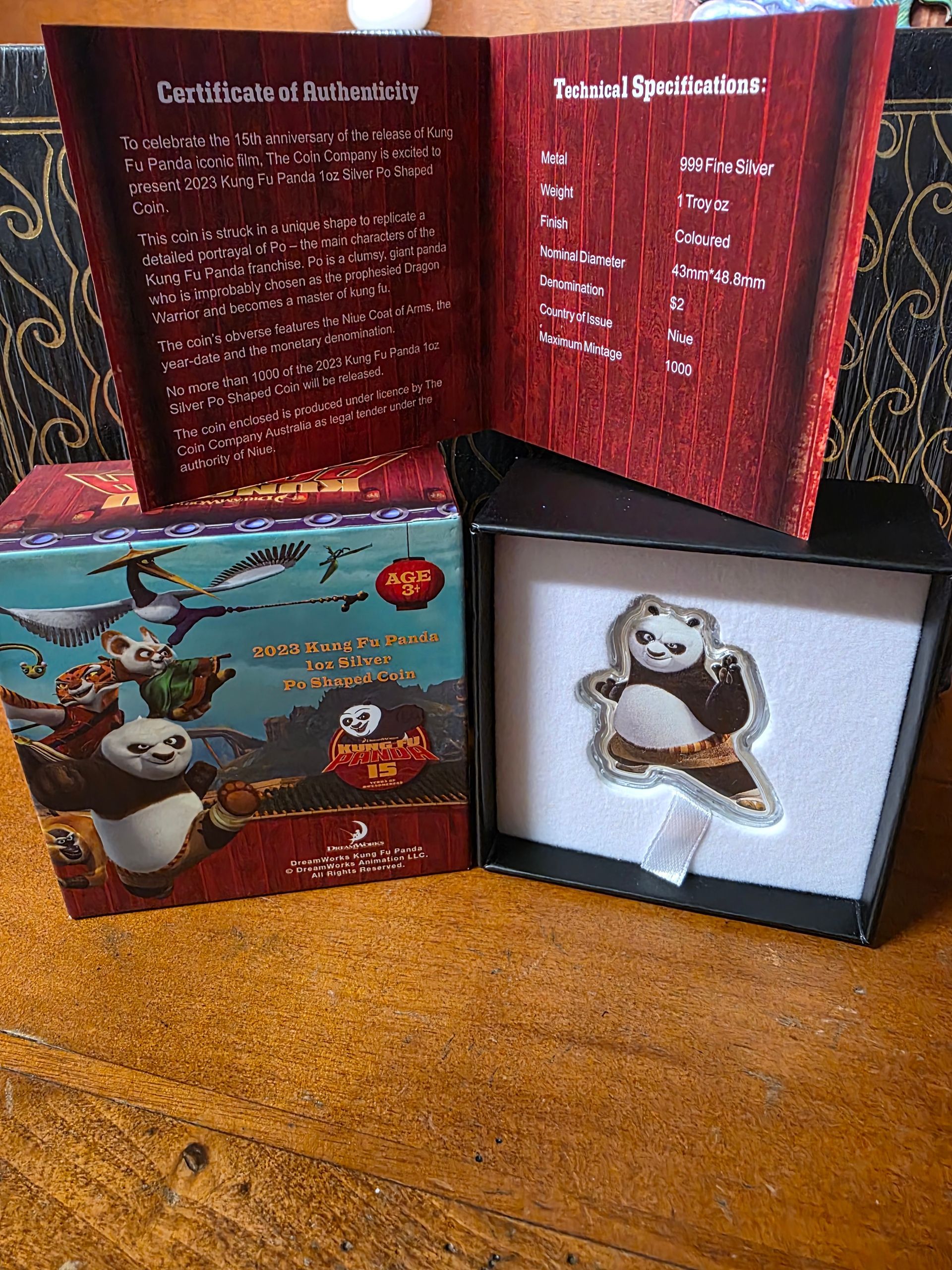 2023 Kung Fu Panda 1 Oz.