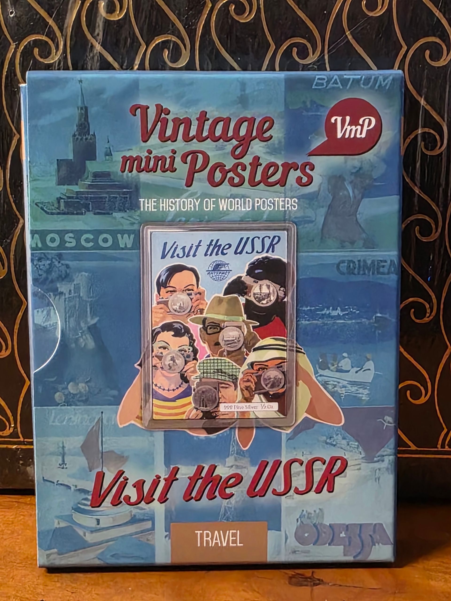 2015 Vintage mini posters Visit the U.S.S.R. 1/2 Oz.