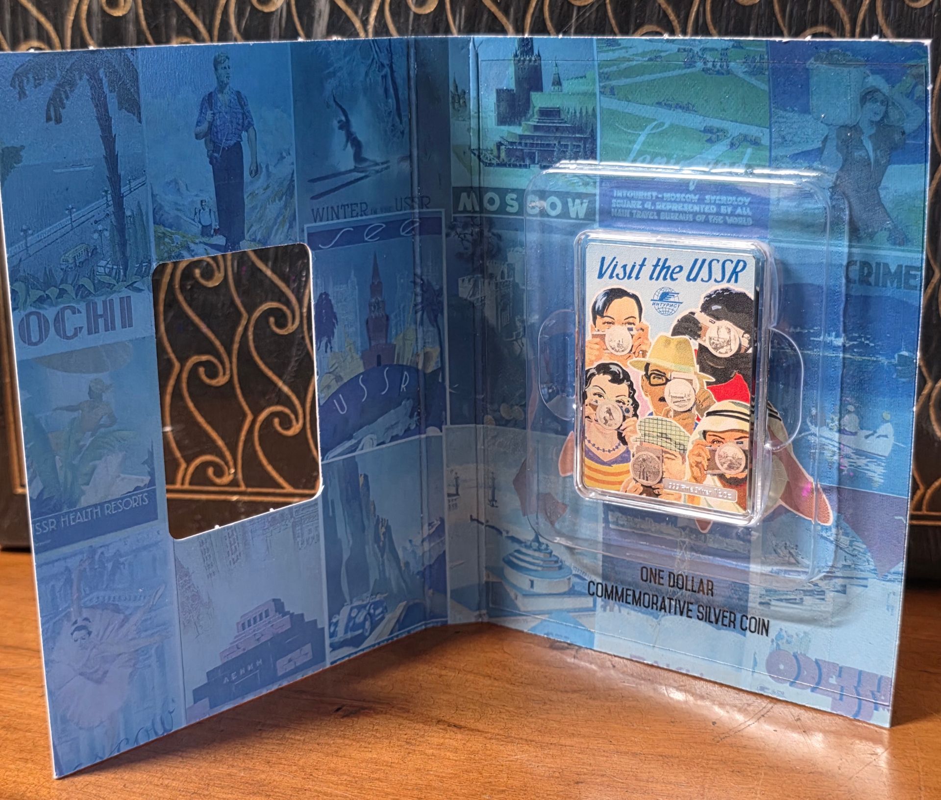 2015 Vintage mini posters Visit the U.S.S.R. 1/2 Oz.