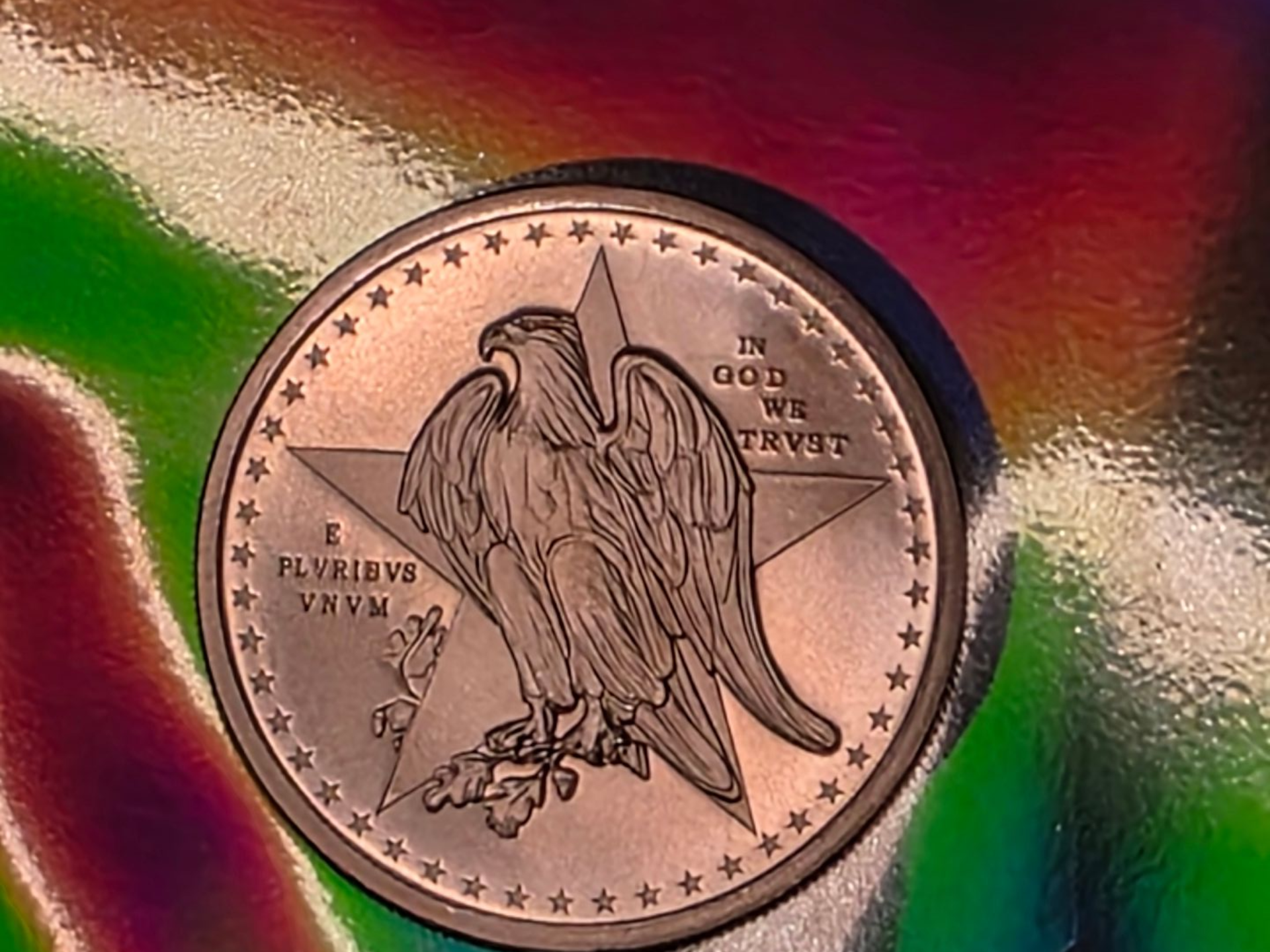 Random 1 ounce Copper Rounds