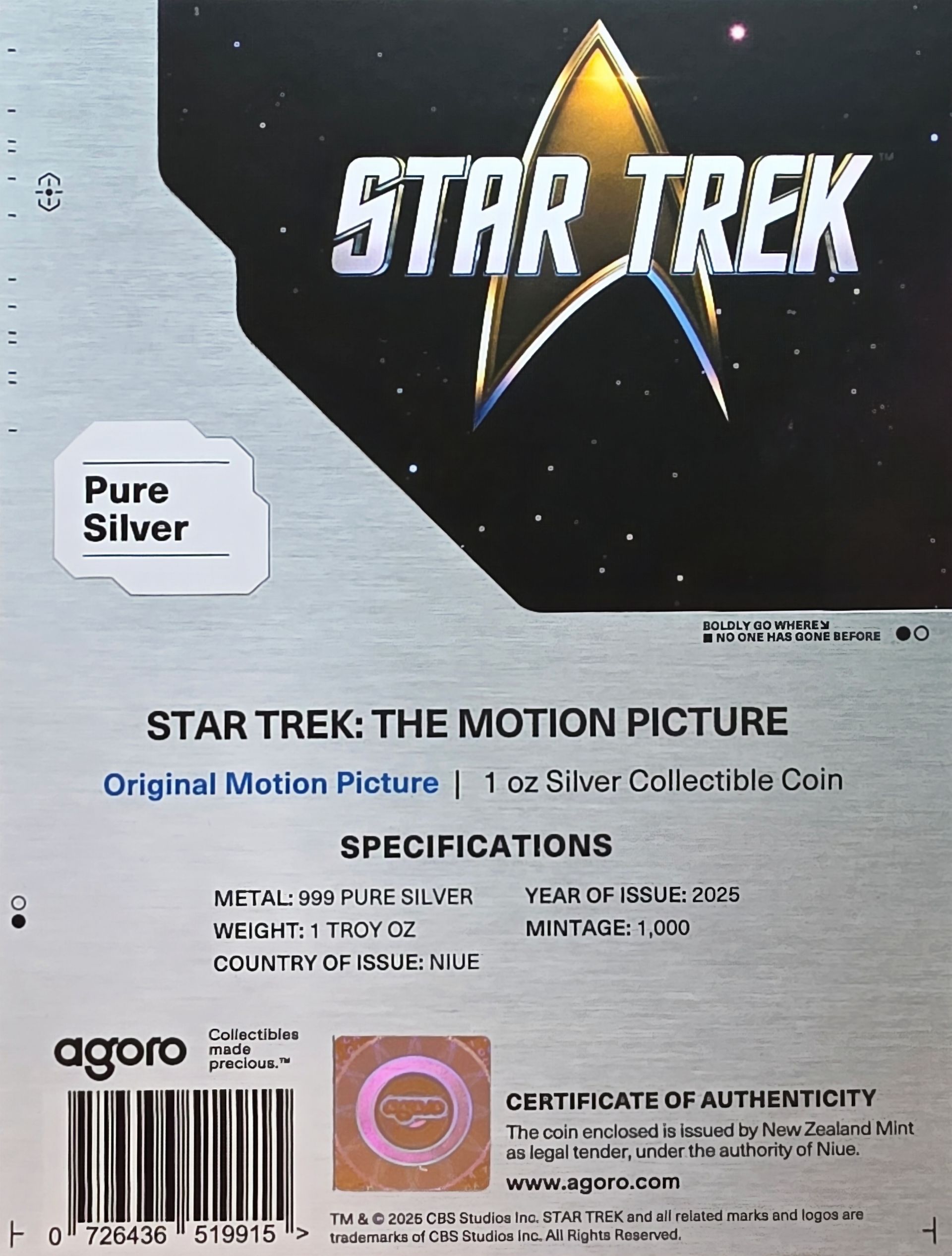 STAR TREK : THE MOTION PICTURE