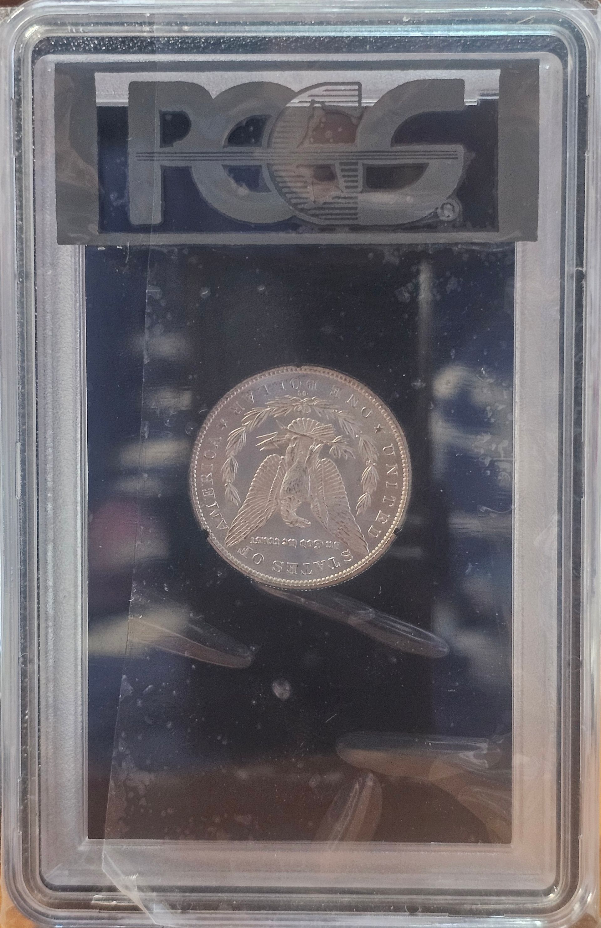 1885-CC Morgan Silver Dollar