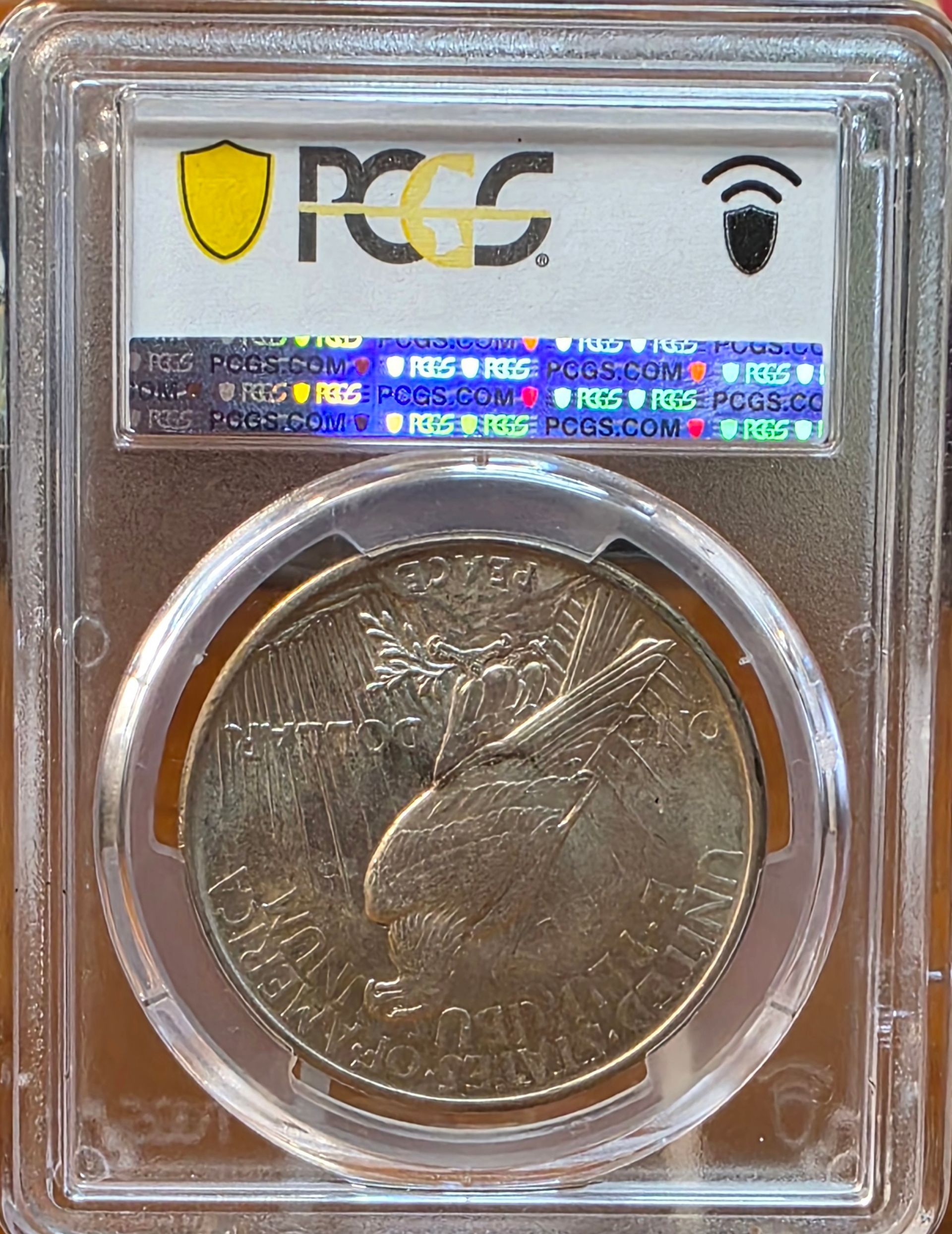 1921 $1 PCGS MS63