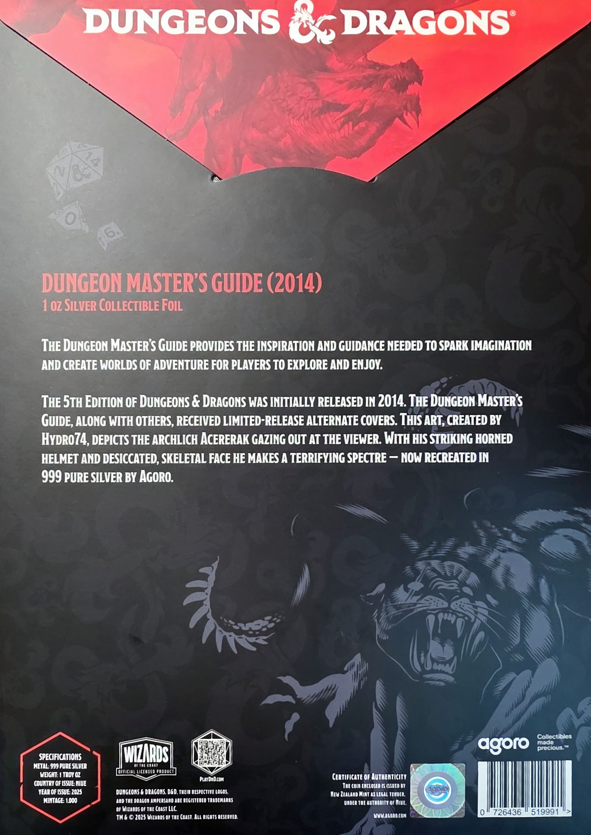 DUNGEONS & DRAGONS DUNGEON MASTER'S GUIDE 2014
