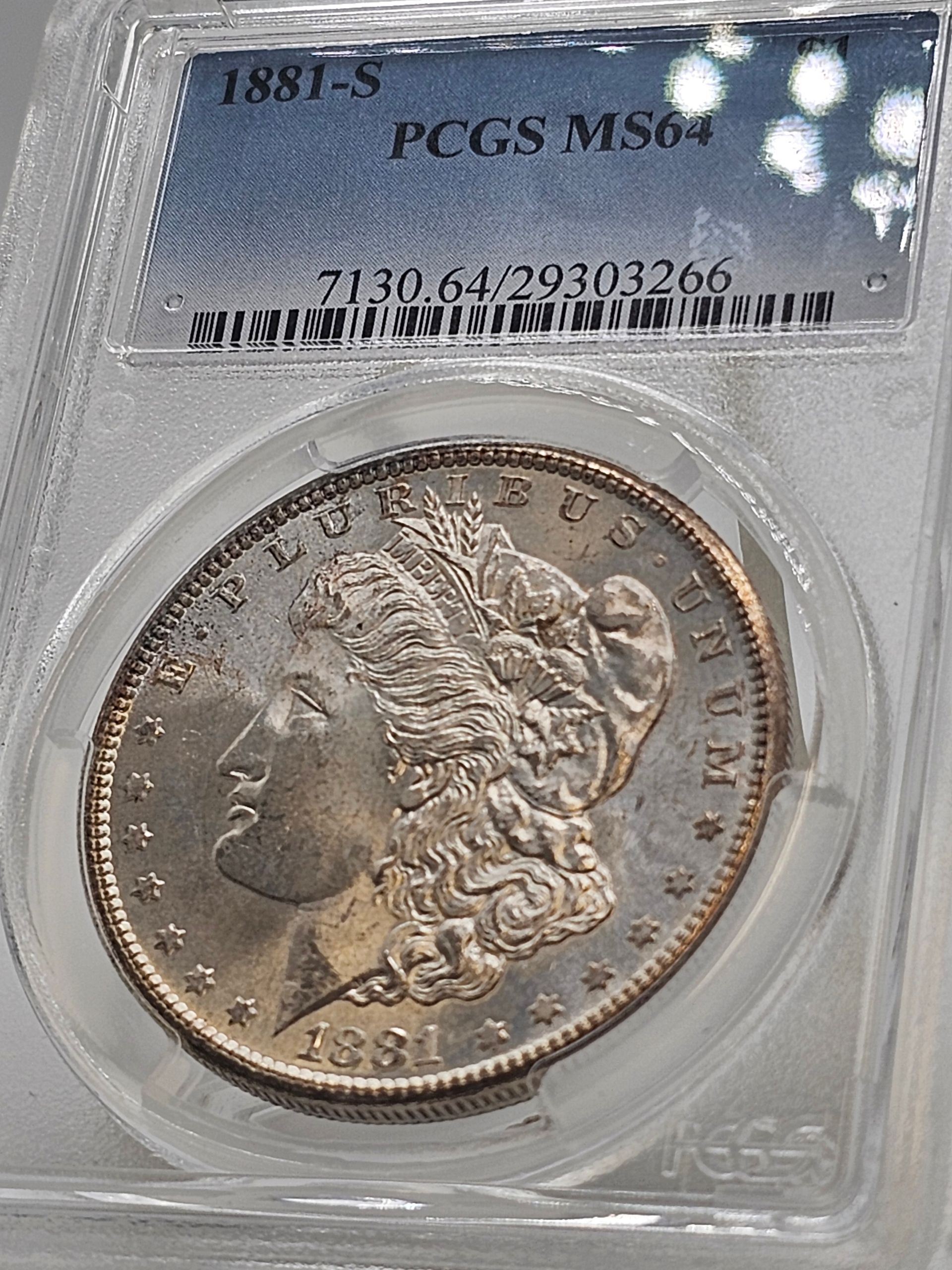 1881-S Morgan Silver Dollar