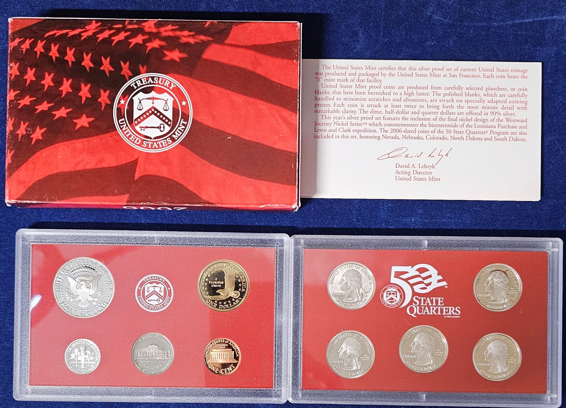 2006 UNITED STATES MINT SILVER PROOF SET
