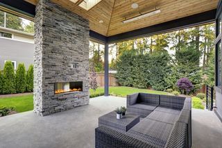 Concrete Patio Installation — New Modern Home Features in NW Vaughn, WA